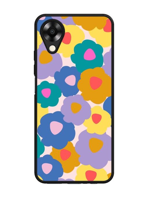 Flower Power Glossy Soft Edge Case for Oppo A17K Chachhi