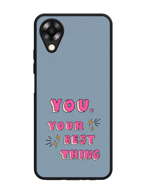 Self-Love Sparkles Glossy Soft Edge Case for Oppo A17K Chachhi