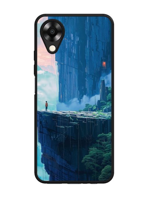 Solitude In The Sky Glossy Soft Edge Case for Oppo A17K Chachhi