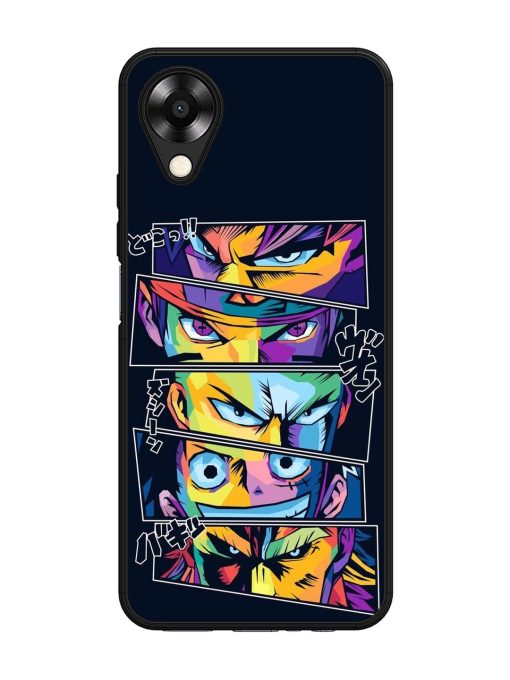 One Piece Powerhouse Glossy Soft Edge Case for Oppo A17K Chachhi