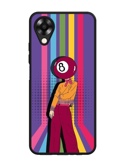 Eight Ball Fashionista Glossy Soft Edge Case for Oppo A17K Chachhi