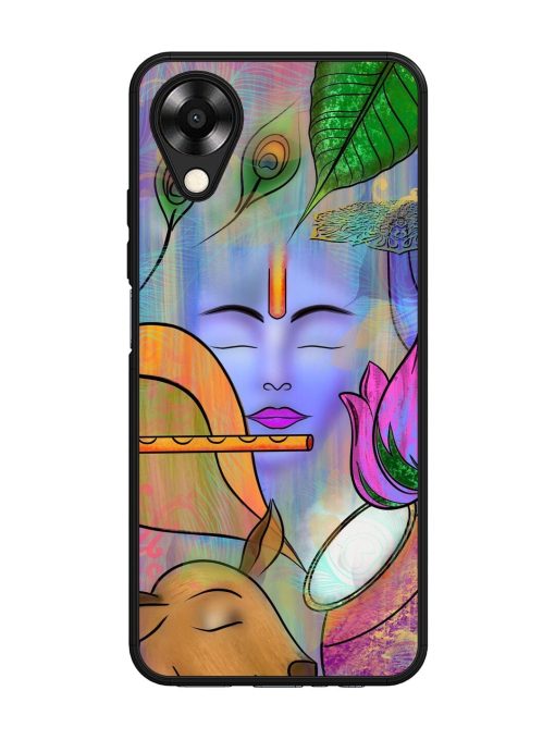 Divine Serenity Glossy Soft Edge Case for Oppo A17K Chachhi