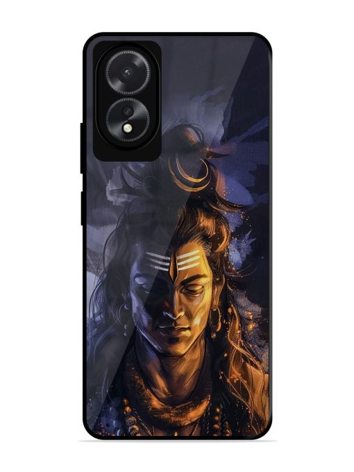 Lord Shiva Glossy Soft Edge Case for Oppo A18 Chachhi