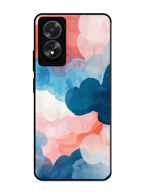 Skyward Dreams Glossy Soft Edge Case for Oppo A18 Chachhi