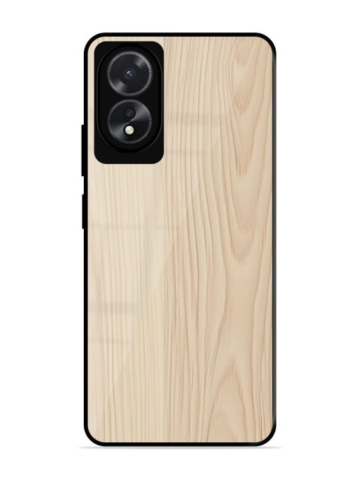 Textured Timber Glossy Soft Edge Case for Oppo A18 Chachhi