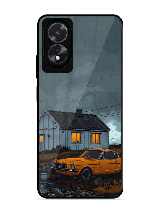 Rainy Day Retreat Glossy Soft Edge Case for Oppo A18