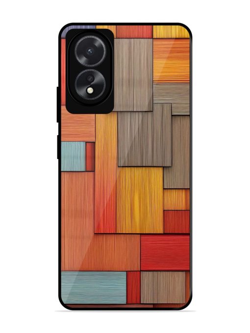 Woodsy Wonders Glossy Soft Edge Case for Oppo A18