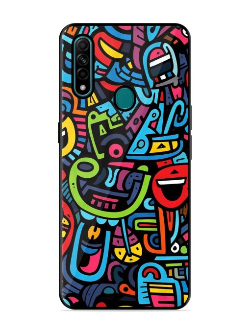 Doodlephoria Glossy Soft Edge Case for Oppo A31