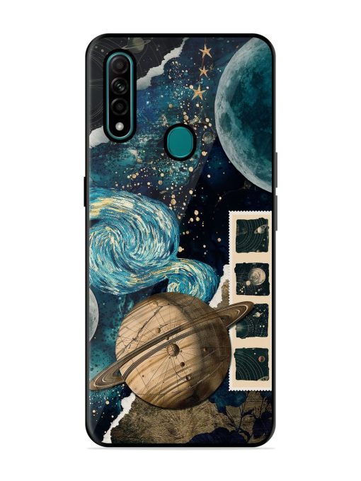 Celestial Tapestry Glossy Soft Edge Case for Oppo A31