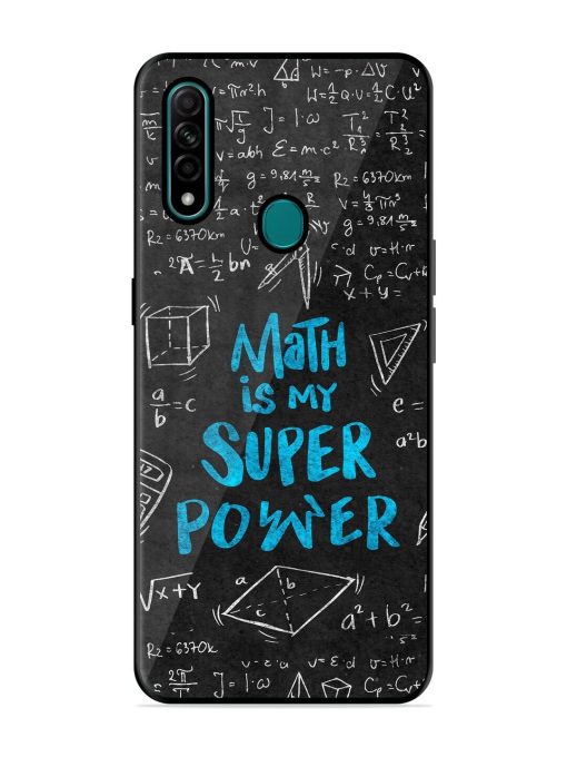 Math Magic Glossy Soft Edge Case for Oppo A31