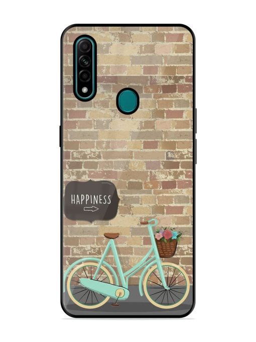 Pedaling Towards Happiness Glossy Soft Edge Case for Oppo A31