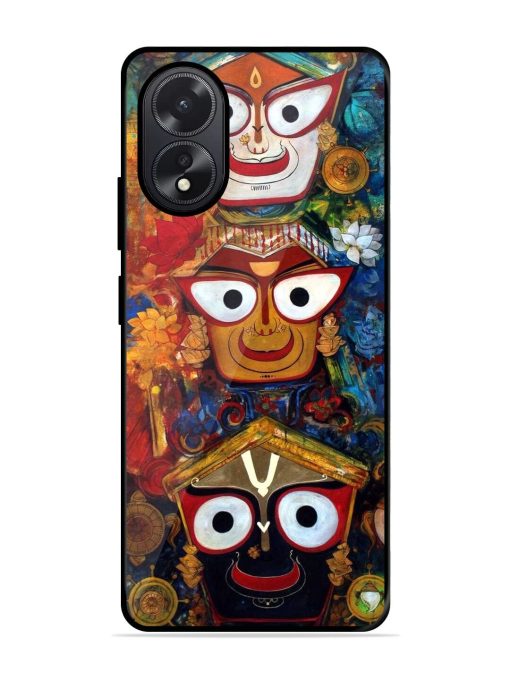 Lord Jagannath Glossy Soft Edge Case for Oppo A38 Chachhi