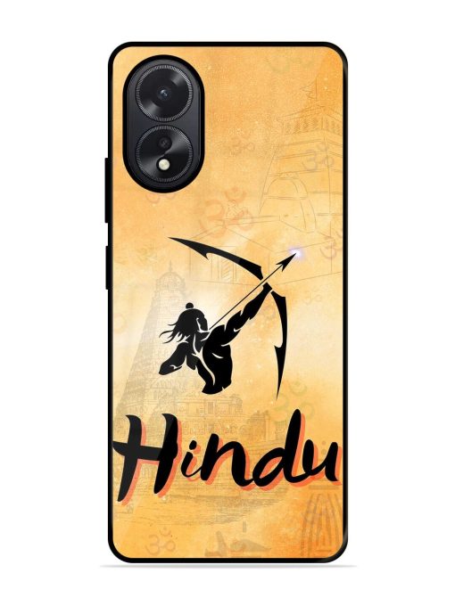 Hindu Glossy Soft Edge Case for Oppo A38 Chachhi