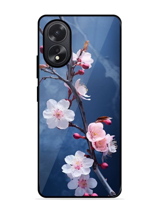 Delicate Blossoms Glossy Soft Edge Case for Oppo A38