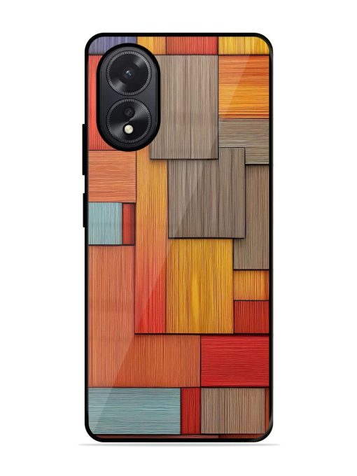 Woodsy Wonders Glossy Soft Edge Case for Oppo A38 Chachhi