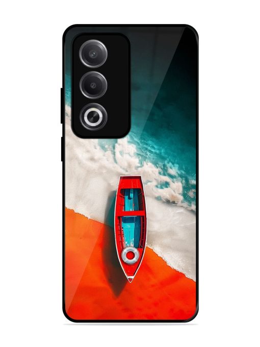 Crimson Tide Glossy Soft Edge Case for Oppo A3 Pro (5G)