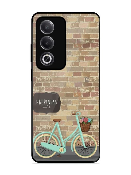 Pedaling Towards Happiness Glossy Soft Edge Case for Oppo A3 Pro (5G)