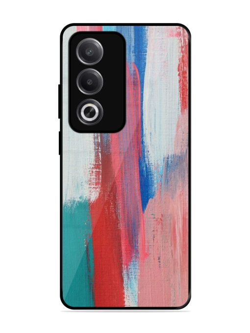 Colorful Chaos Glossy Soft Edge Case for Oppo A3 Pro (5G)