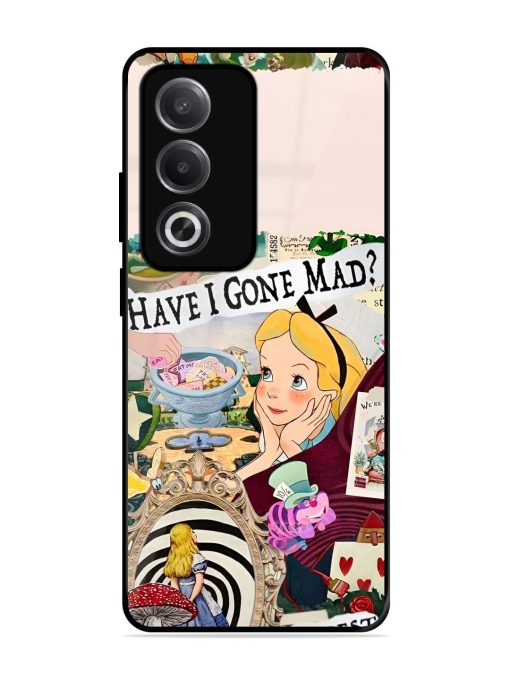 Mad Hatter'S Collage Glossy Soft Edge Case for Oppo A3 Pro (5G)