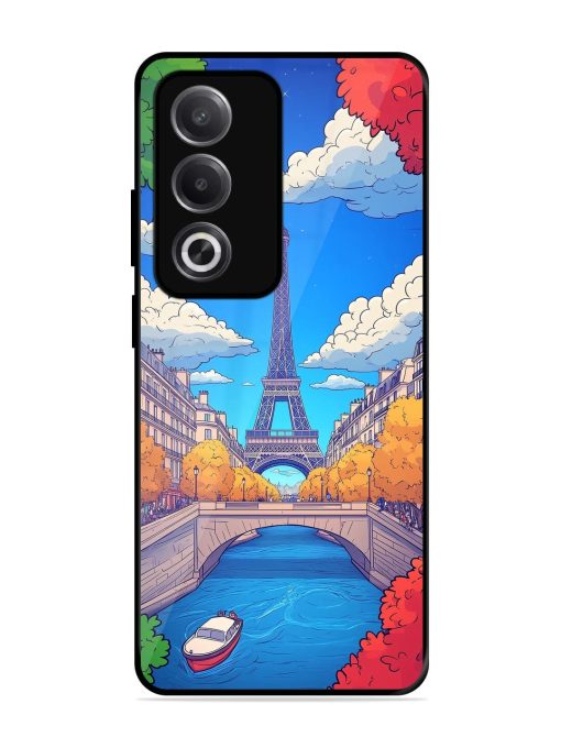 Parisian Panorama Glossy Soft Edge Case for Oppo A3 Pro (5G)