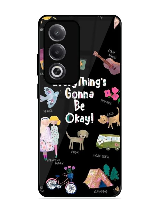 Everything'S Gonna Be Okay Glossy Soft Edge Case for Oppo A3 Pro (5G)