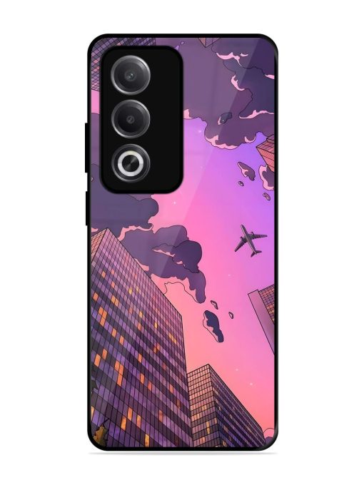 Urban Twilight Glossy Soft Edge Case for Oppo A3 Pro (5G)