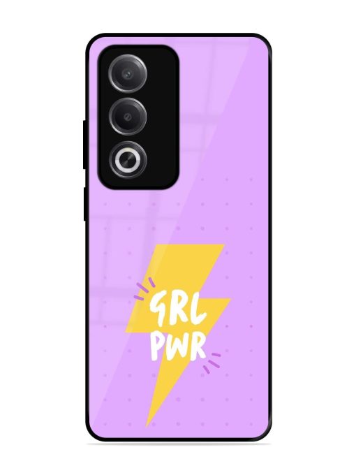 Girl Power Spark Glossy Soft Edge Case for Oppo A3 Pro (5G)