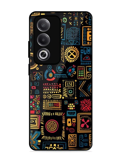 Tribal Tapestry Glossy Soft Edge Case for Oppo A3 Pro (5G)