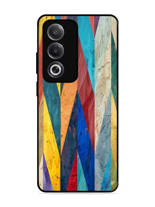 Abstract Tapestry Glossy Soft Edge Case for Oppo A3 Pro (5G)