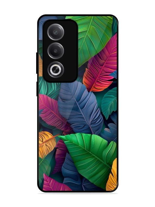 Tropical Tapestry Glossy Soft Edge Case for Oppo A3 Pro (5G)