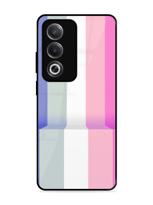 Pastel Palette Glossy Soft Edge Case for Oppo A3 Pro (5G)