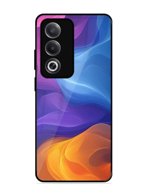 Cosmic Currents Glossy Soft Edge Case for Oppo A3 Pro (5G)