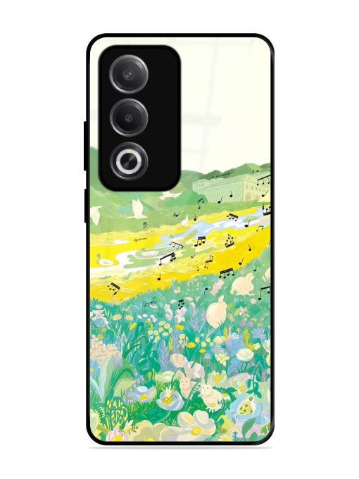 Melody In Bloom Glossy Soft Edge Case for Oppo A3 Pro (5G)