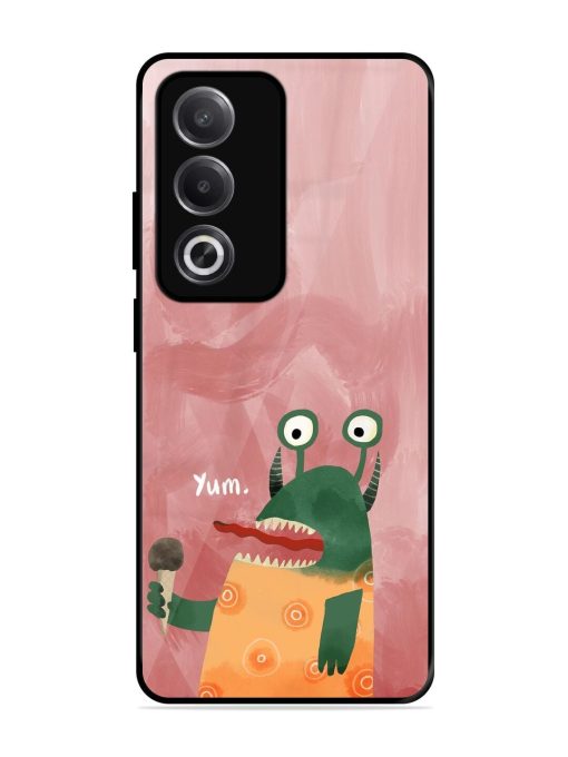 Hungry Monster Glossy Soft Edge Case for Oppo A3 Pro (5G)