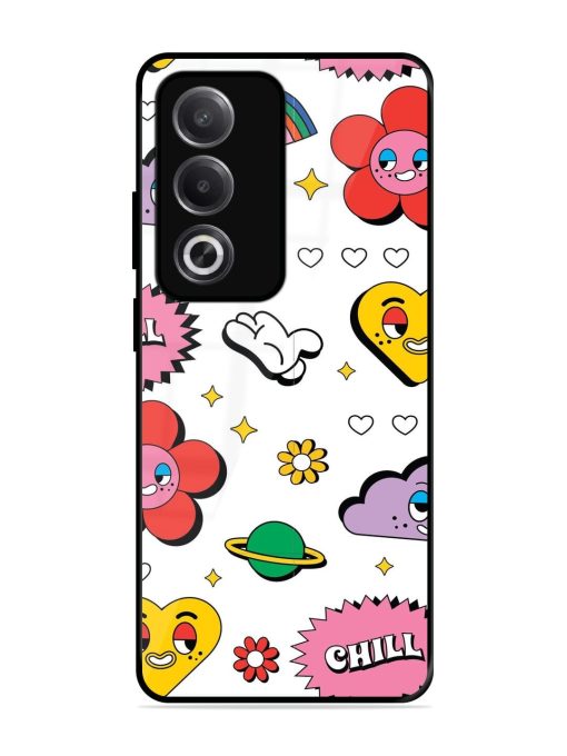 Whimsical Wonderland Glossy Soft Edge Case for Oppo A3 Pro (5G)