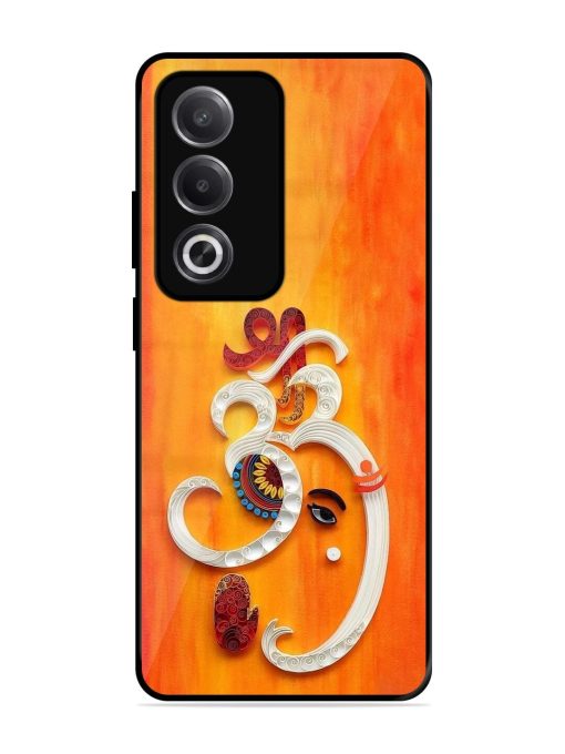 Ganesha In Quilling Art Glossy Soft Edge Case for Oppo A3 Pro (5G)