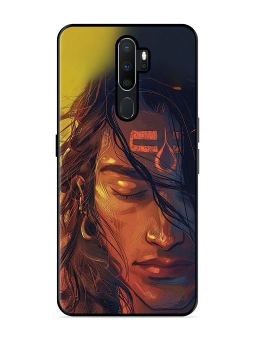 Tranquil Shiva Glossy Soft Edge Case for Oppo A5 (2020) Chachhi