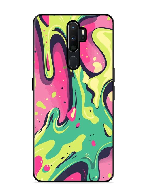 Gooey Grooves Glossy Soft Edge Case for Oppo A5 (2020) Chachhi