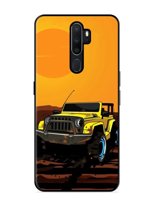 Sunset Cruise Glossy Soft Edge Case for Oppo A5 (2020) Chachhi