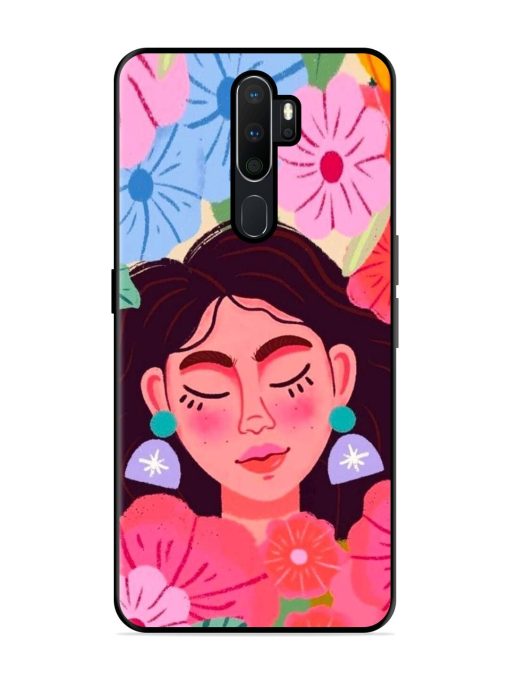 Blooming Serenity Glossy Soft Edge Case for Oppo A5 (2020) Chachhi