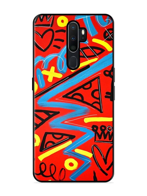 Groovy Garden Glossy Soft Edge Case for Oppo A5 (2020) Chachhi