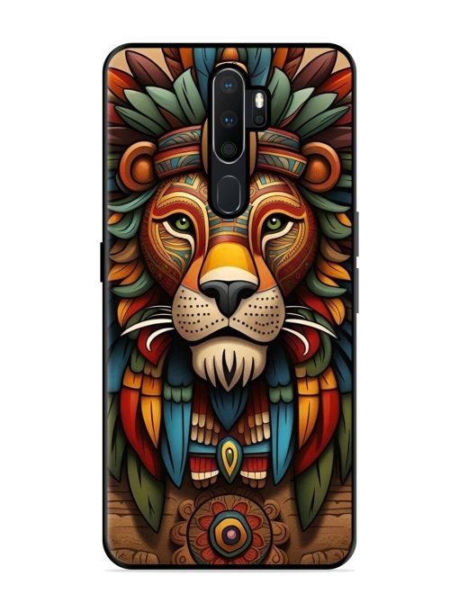 Aztec Majesty Glossy Soft Edge Case for Oppo A5 (2020) Chachhi