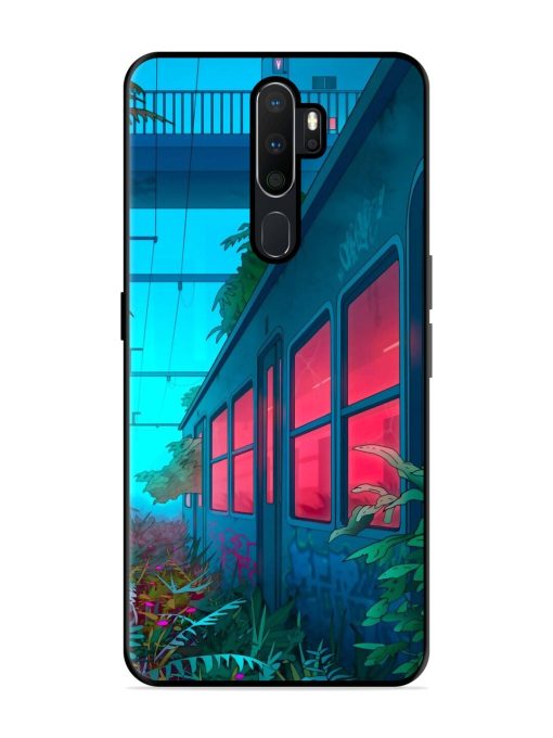 Urban Jungle Glossy Soft Edge Case for Oppo A5 (2020) Chachhi