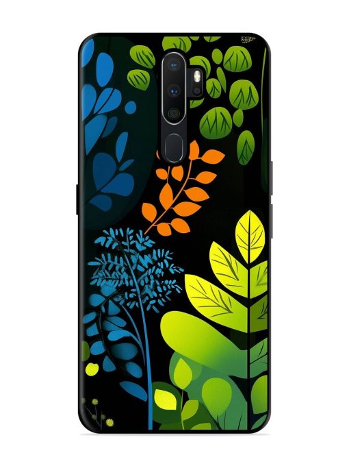 Midnight Garden Glossy Soft Edge Case for Oppo A5 (2020)