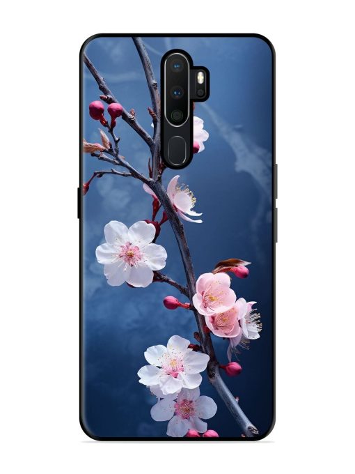 Delicate Blossoms Glossy Soft Edge Case for Oppo A5 (2020) Chachhi