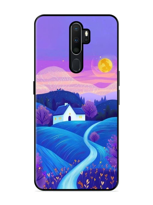 Moonlit Meadow Glossy Soft Edge Case for Oppo A5 (2020) Chachhi