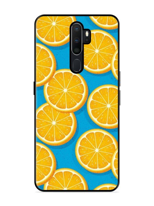 Citrus Symphony Glossy Soft Edge Case for Oppo A5 (2020) Chachhi