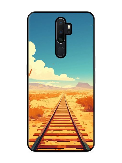 Endless Horizon Glossy Soft Edge Case for Oppo A5 (2020) Chachhi