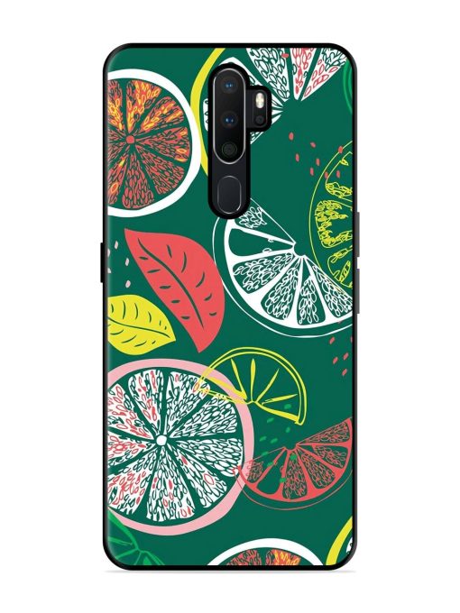 Citrus Symphony Glossy Soft Edge Case for Oppo A5 (2020) Chachhi