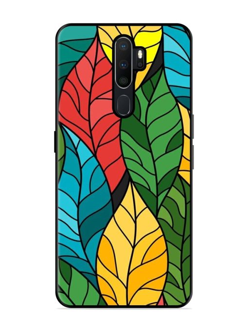 Foliage Fiesta Glossy Soft Edge Case for Oppo A5 (2020) Chachhi